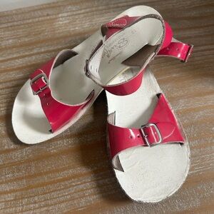 Salt Water Sandals by Hoy - Vibrant Pink Kids Sandals